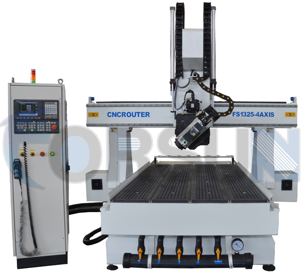 ATC cnc router 4 axe